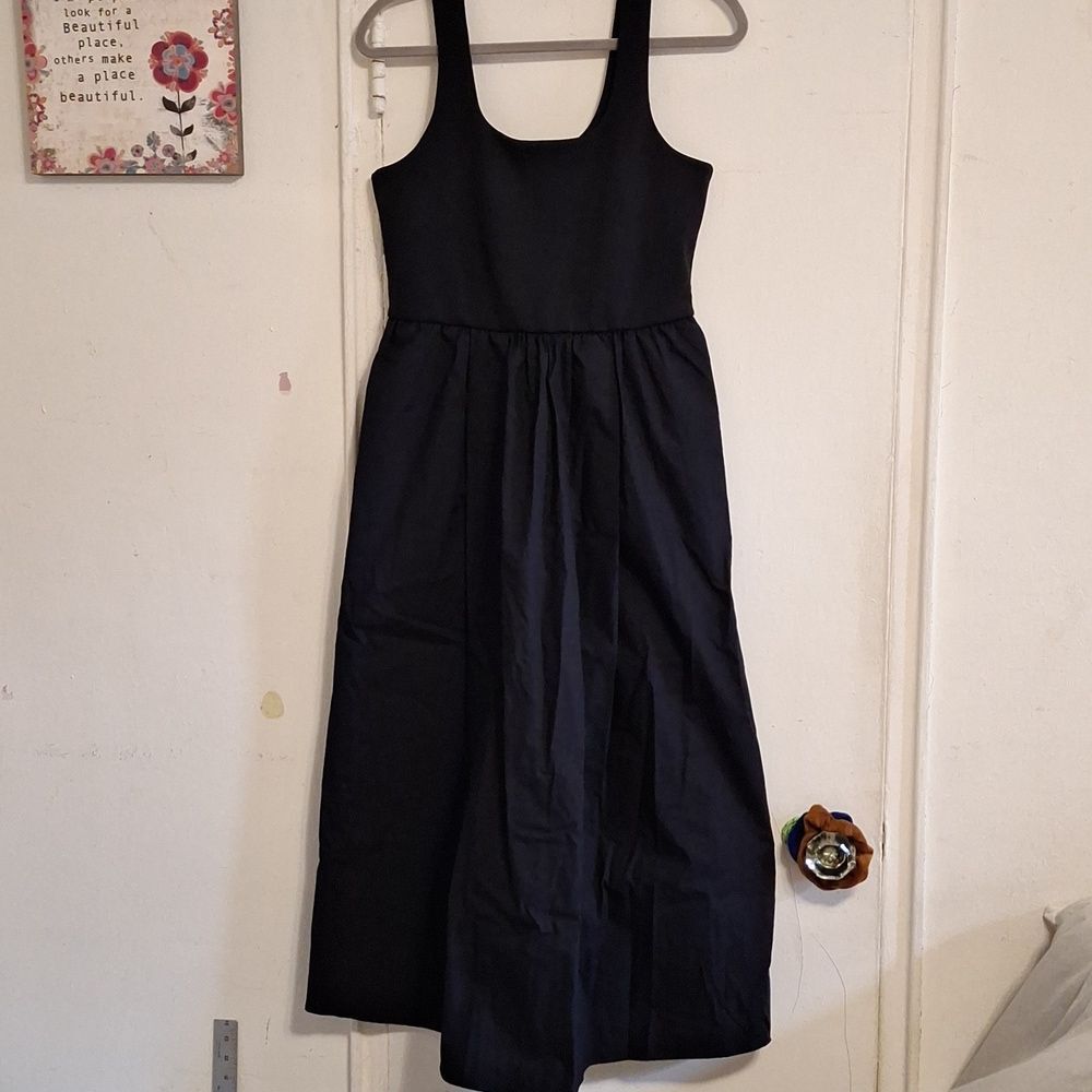 Banana Republic Black Sleeveless Maxi Dress